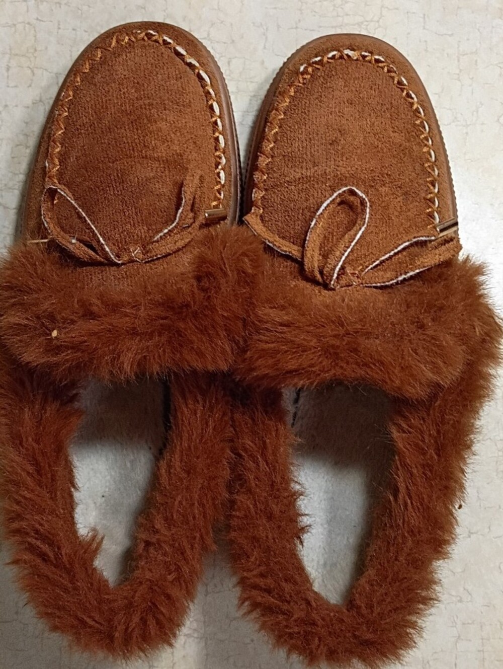 YLYL Women's Winter Flat Boots Warm Fur Lined, Fuzzy Thick Plush (7) - Picture 9 of 10